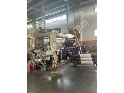 Satılık 80 Cm 4 Renk Flekso Matbaa Makinesi