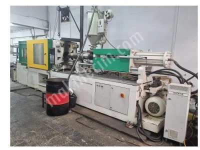 2006 Model Hasmak 350 Ton Plastik Enjeksiyon Makinesi 1500 Gr.Robotlu Çalışır Durumda