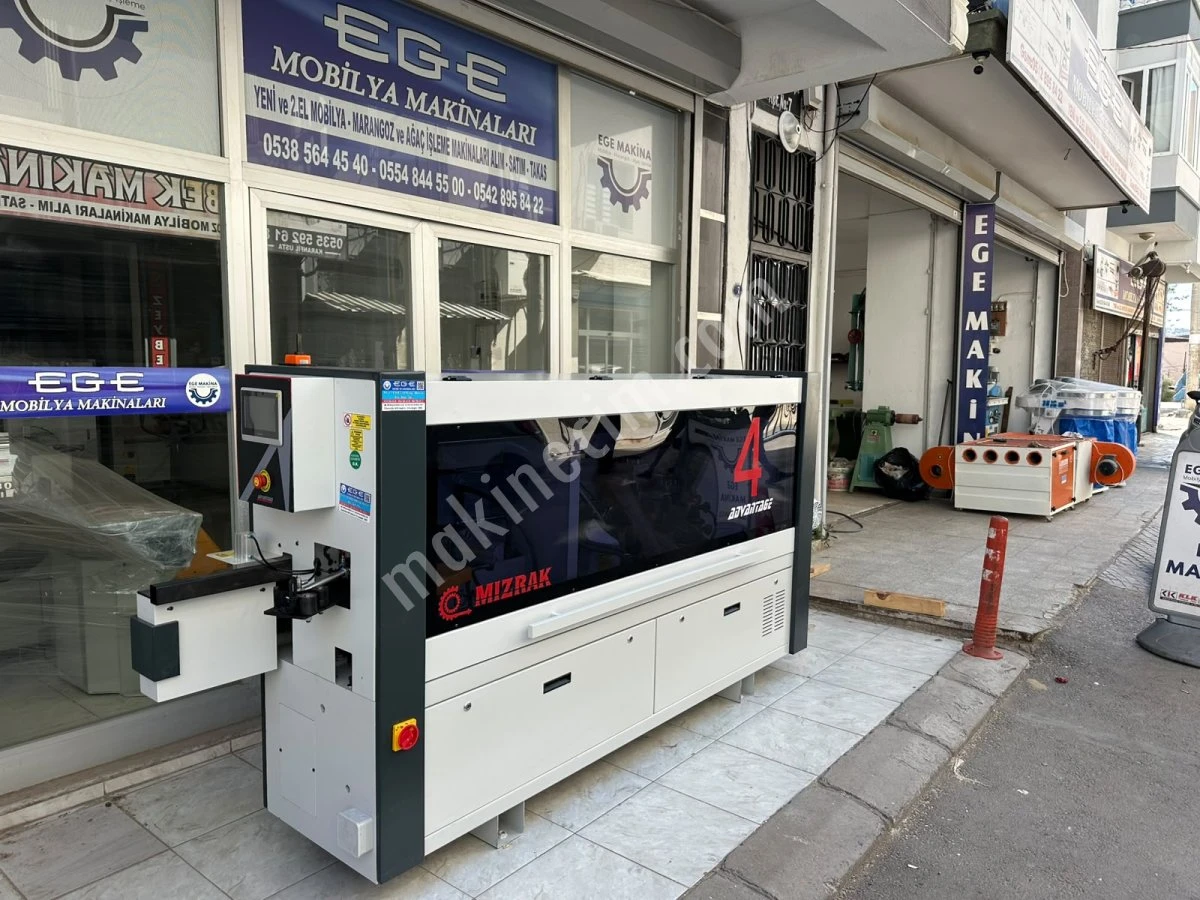(Sıfır) Mızrak Advantage 4 Başson Kesmeli Pvc Kenar Bantlama Makinası