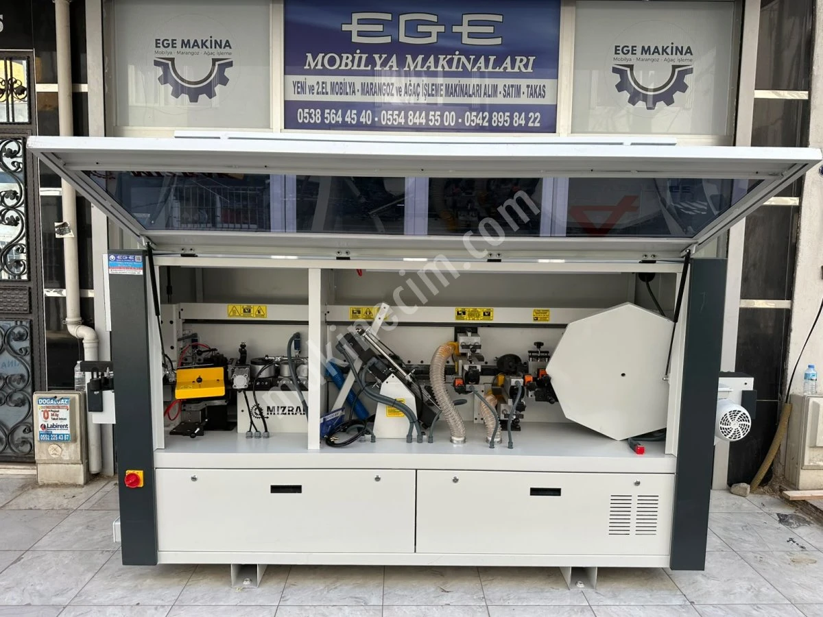 (Sıfır) Mızrak Advantage 4 Başson Kesmeli Pvc Kenar Bantlama Makinası
