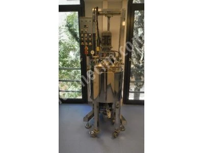 Sıfır Ayarında Vakumlu Kozmetik İmalat Tankı