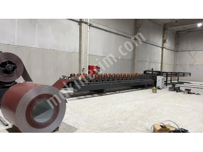 27/200 Uçar Makas Seri Trapez Sac Üretim Hattı