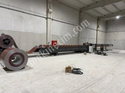 27/200 Uçar Makas Seri Trapez Sac Üretim Hattı