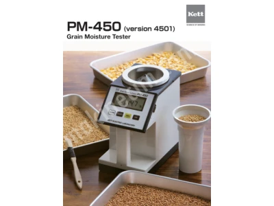 Kett Pm-450 Tahıl Nem ve Rutubet Ölçüm Cihazı
