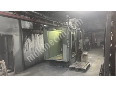 Elktrostatik Toz Boya Fırını Yarı Otomatik.Elektrikli