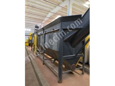 Plastik Sulu Kırma ve Yıkama Makinesi 3Ü 1 Arada - Plc Kontrollü