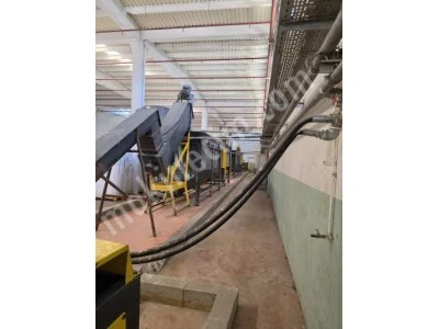 Plastik Sulu Kırma ve Yıkama Makinesi 3Ü 1 Arada - Plc Kontrollü