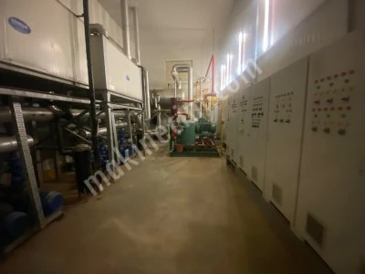 Satılık Komple İkinci El Endüstriyel Soğutma Cihazları Nh₃ / R717 Amonyaklı Soğutma Sistemi + Interko Muz Sarartma / Olgunlaştırma Cihazı