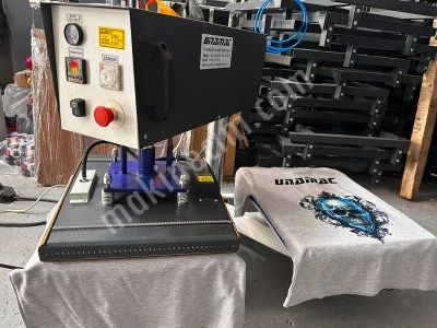 2.El Az Kullanılmış Sıfırdan Farksız 40X50 Yarı Transfer Baskı Makinası