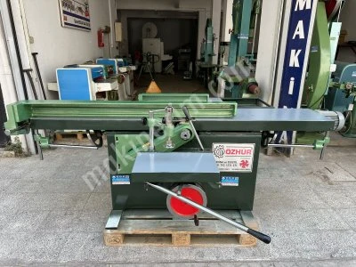 Özhür Süper Tip 40Lık 5 Bıçaklı Uzay Siperli Komple Planya Makinası