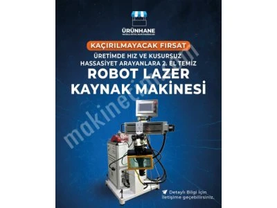 Robot Lazer Kaynak Makinası
