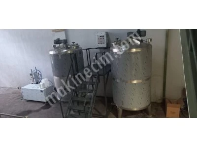 2 Tonluk Gübre Hazırlama Kazanı | Karıştırıcılı Gübre Tankı | Chromtor