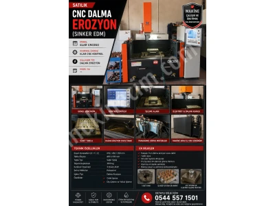 Komple Plastik Enjeksiyon Kalıphanesi – Cnc / Tel Erozyon / Dalma Erozyon / Edm – Komple Veya Ayrı Satılıkvv