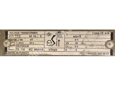 12 Kv Outdoor Voltage Transformer