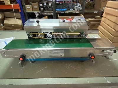 Sahibinden Temiz Brother Sf150W Konveyörlü (Yürüyen Bantlı) Sürekli Poşet Yapıştırma Makinesi