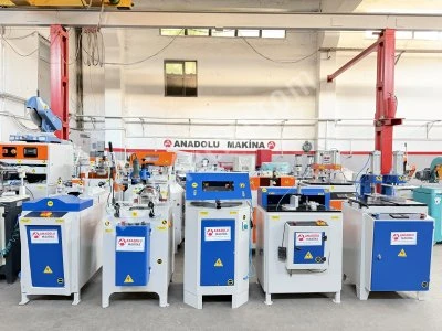 Pvc Makinaları 5 Li Set Bakımlı Anadolu Makinadan