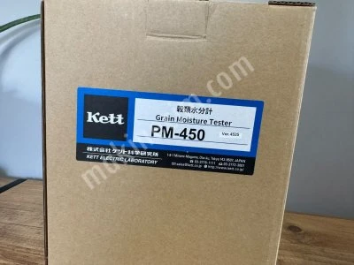 Kett Pm-450 Tahıl ve Tohum Nem Ölçüm Cihazı