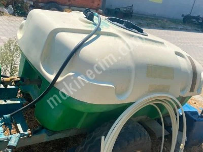 1000 Lt Çekilir Tip Turbo Atomizör Fanlı İlaçlama Makinesi - 2.El