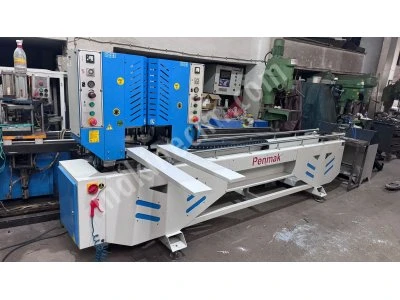 Penmak Pvc Çift Kafa Kıl Kaynak Makinası Bakımlı