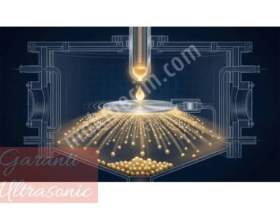 Satılık Ultrasonik Atomizer 0-5 Mikron Saatte 20 Kg