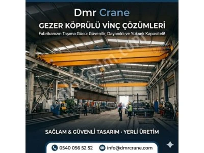 Tavan Vinç-Portal Vinç-Monoray Vinç-Yük Asansörü ve Yedek Parça