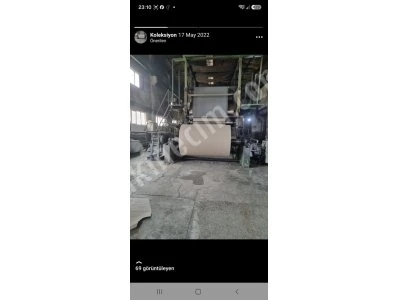 Kağıt Üretim Makinesi