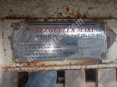 Kilitli Parke Kalıbı, Tezgüller 508 Yarı Otomatik Makineye Uygun Kalıplar