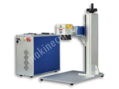 30W Portatif Fiber Lazer Markalama Makinesi Raycus