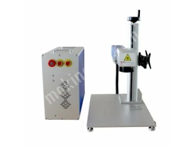30W Portatif Fiber Lazer Markalama Makinesi Raycus