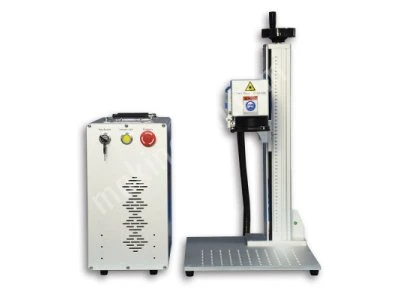 30W Portatif Fiber Lazer Markalama Makinesi Raycus
