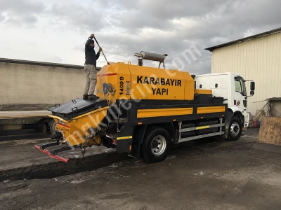 Sabit Beton Pompası Yer Pompası ve Mobil Pompa
