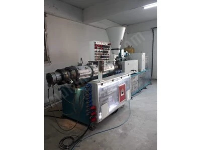 80 X 160 Konik Çift Burgu Extruder