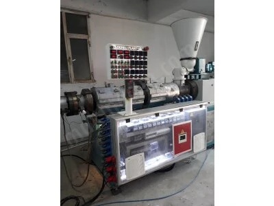 80 X 160 Konik Çift Burgu Extruder