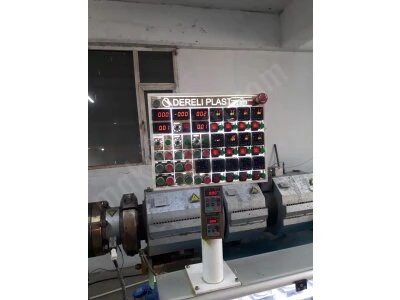 80 X 160 Konik Çift Burgu Extruder
