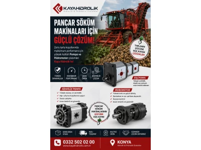 Hidrolik Pompa ve Hidromotor Çeşitleri