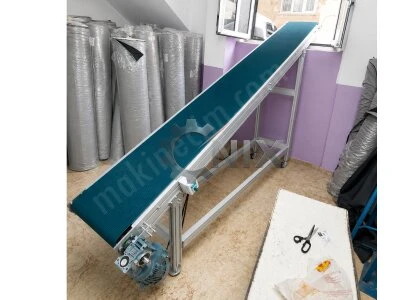 Tekstil Konveyörü – Kumaş Topu ve Malzeme Taşıma Sistemi