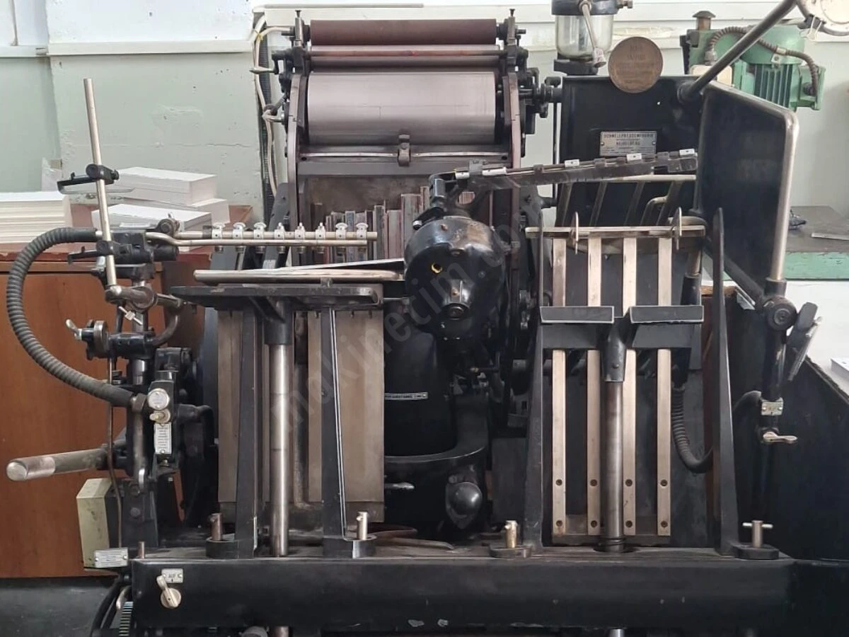 Heidelberg Tiegel 100 Maşalı 25X35 – 100 Arma Tipo Baskı Makinesi