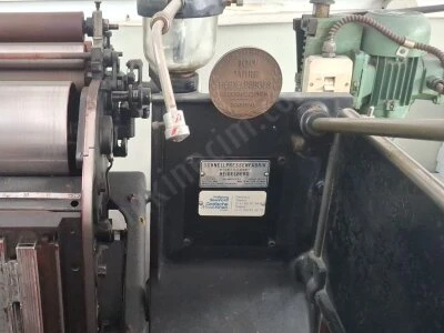 Heidelberg Tiegel 100 Maşalı 25X35 – 100 Arma Tipo Baskı Makinesi