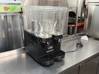 Samixir 40.Mmb Klasik Twin Soğuk İçecek Dispenseri 20+20 Lt Karıştırıcılı