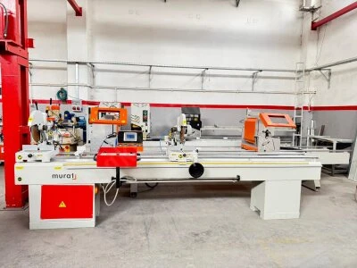 Murat Marka Çift Kafa Üstten Kesim Alüminyum Pvc Ahşap 330 Mm Testere