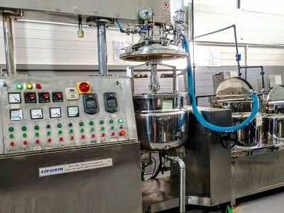 100 L – 60 L – 40 L Cidarlı Paslanmaz Çelik Mikser | Panolu | Profesyonel Karıştırma Sistemi