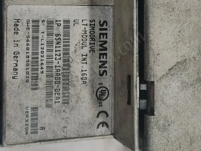 Sıemens Sımodrıve 611 6Sn1123-1Aa00-0Ea1 160A Lt Modül Cnc Güç Modülü