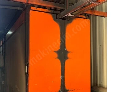 Elektro Statik Toz Boya Fırını 2.Temiz Az Kullanılmış