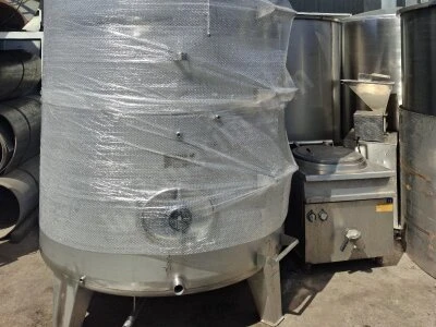 Zeytinyağı Tankı 10 Tonluk Azot Gazlı Yan Menhol Kapak Paslanmaz Tank