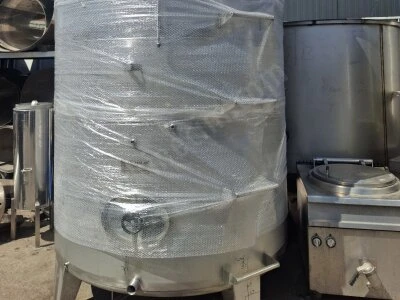 Zeytinyağı Tankı 10 Tonluk Azot Gazlı Yan Menhol Kapak Paslanmaz Tank