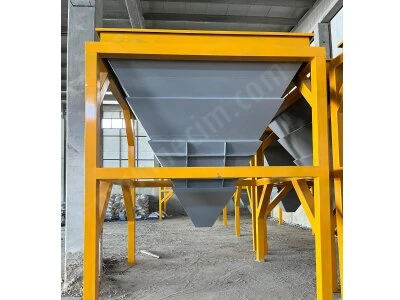 Endüstriyel Besleme ve Stok Bunkeri – Yüksek Kapasiteli Ağır Hizmet Tipi Bunker