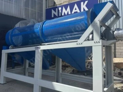 Yüksek Kapasiteli Tambur Elek – Döner Gövdeli Maden ve Kompost Eleme Makinesi