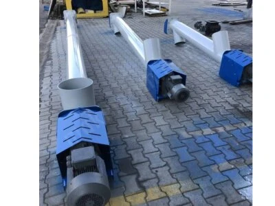 Otomatik Helezon Konveyör – Toz ve Granül Taşıma Vidalı İletim Sistemi