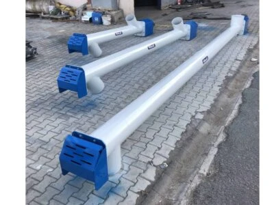Otomatik Helezon Konveyör – Toz ve Granül Taşıma Vidalı İletim Sistemi