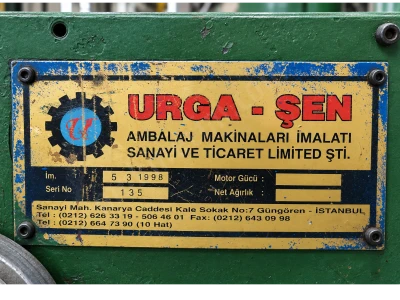 Satılık 3 Renk Koli Baskı Makinesi